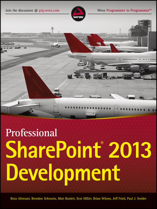 Title details for Professional SharePoint 2013 Development by Reza Alirezaei - Available